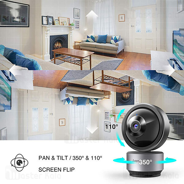 دوربین نظارتی هوشمند آرنتی Arenti Dome1 Ultra HD 3MP/2K Indoor Pan Tilt Zoom Privacy Camera